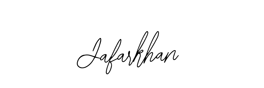 Use a signature maker to create a handwritten signature online. With this signature software, you can design (Bearetta-2O07w) your own signature for name Jafarkhan. Jafarkhan signature style 12 images and pictures png