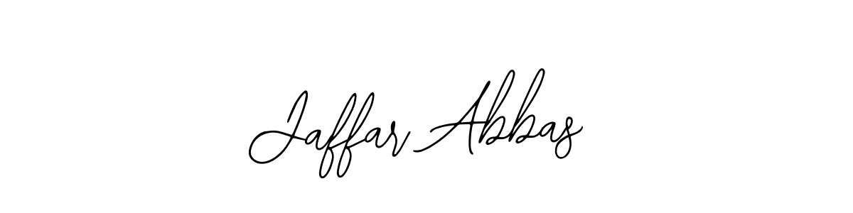 You should practise on your own different ways (Bearetta-2O07w) to write your name (Jaffar Abbas) in signature. don't let someone else do it for you. Jaffar Abbas signature style 12 images and pictures png