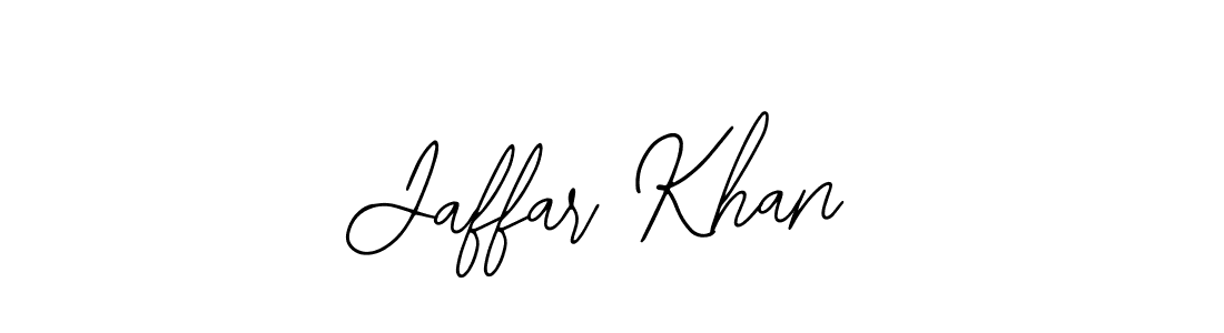 How to make Jaffar Khan signature? Bearetta-2O07w is a professional autograph style. Create handwritten signature for Jaffar Khan name. Jaffar Khan signature style 12 images and pictures png