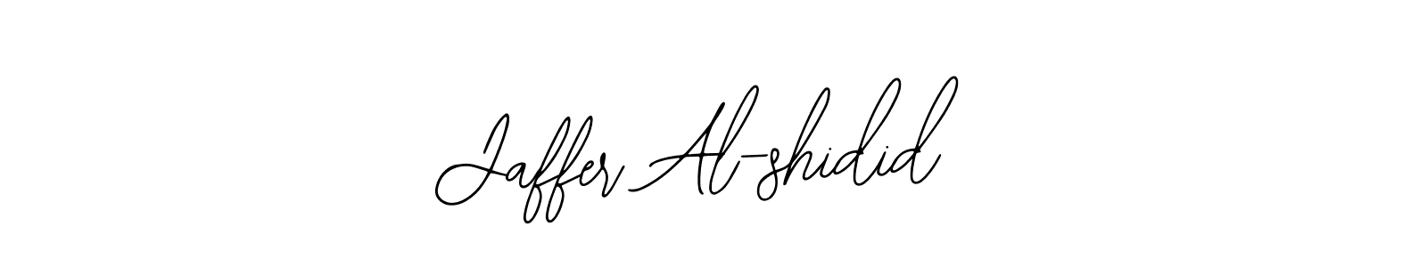 Check out images of Autograph of Jaffer Al-shidid name. Actor Jaffer Al-shidid Signature Style. Bearetta-2O07w is a professional sign style online. Jaffer Al-shidid signature style 12 images and pictures png