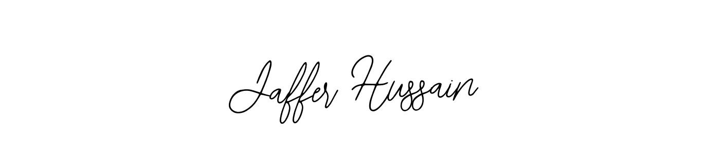 Make a beautiful signature design for name Jaffer Hussain. With this signature (Bearetta-2O07w) style, you can create a handwritten signature for free. Jaffer Hussain signature style 12 images and pictures png