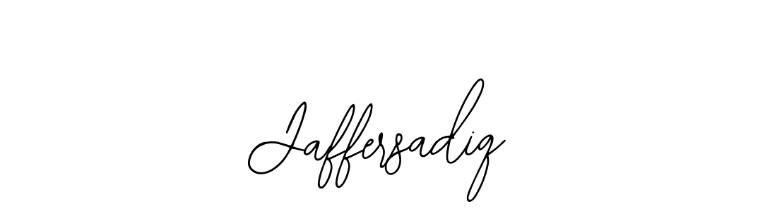 Jaffersadiq stylish signature style. Best Handwritten Sign (Bearetta-2O07w) for my name. Handwritten Signature Collection Ideas for my name Jaffersadiq. Jaffersadiq signature style 12 images and pictures png