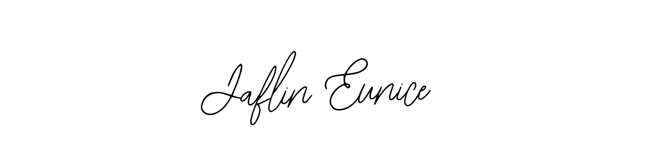 if you are searching for the best signature style for your name Jaflin Eunice. so please give up your signature search. here we have designed multiple signature styles  using Bearetta-2O07w. Jaflin Eunice signature style 12 images and pictures png