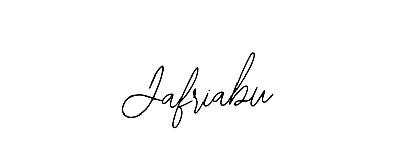 Also You can easily find your signature by using the search form. We will create Jafriabu name handwritten signature images for you free of cost using Bearetta-2O07w sign style. Jafriabu signature style 12 images and pictures png