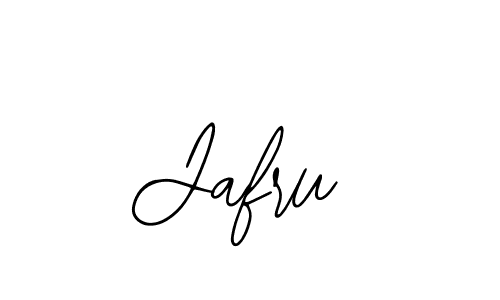 Design your own signature with our free online signature maker. With this signature software, you can create a handwritten (Bearetta-2O07w) signature for name Jafru. Jafru signature style 12 images and pictures png