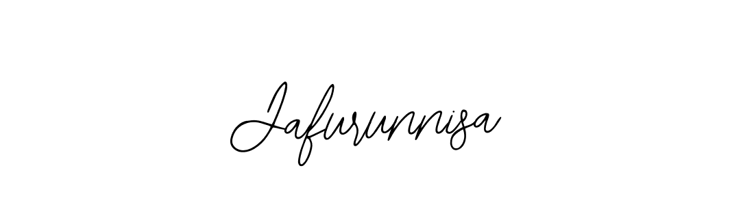 Design your own signature with our free online signature maker. With this signature software, you can create a handwritten (Bearetta-2O07w) signature for name Jafurunnisa. Jafurunnisa signature style 12 images and pictures png