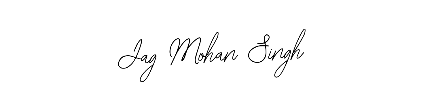 Make a beautiful signature design for name Jag Mohan Singh. With this signature (Bearetta-2O07w) style, you can create a handwritten signature for free. Jag Mohan Singh signature style 12 images and pictures png