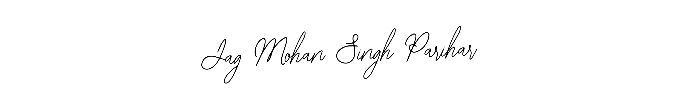 You should practise on your own different ways (Bearetta-2O07w) to write your name (Jag Mohan Singh Parihar) in signature. don't let someone else do it for you. Jag Mohan Singh Parihar signature style 12 images and pictures png