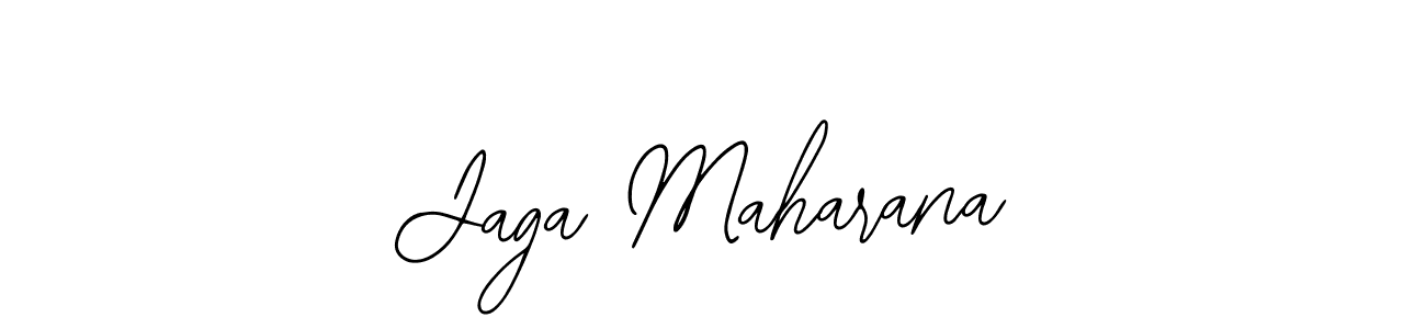 You should practise on your own different ways (Bearetta-2O07w) to write your name (Jaga Maharana) in signature. don't let someone else do it for you. Jaga Maharana signature style 12 images and pictures png
