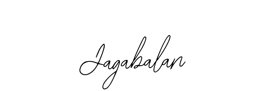 Design your own signature with our free online signature maker. With this signature software, you can create a handwritten (Bearetta-2O07w) signature for name Jagabalan. Jagabalan signature style 12 images and pictures png