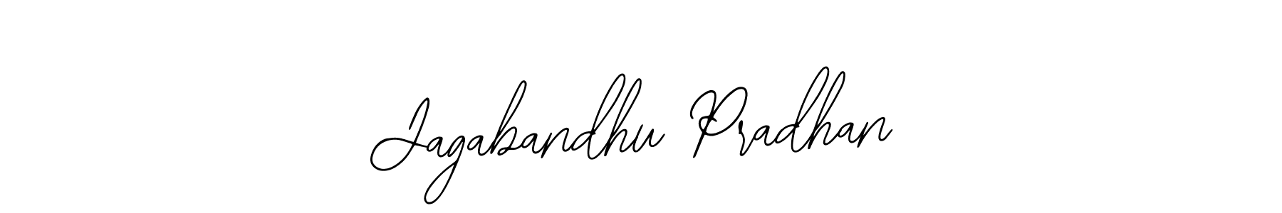 Jagabandhu Pradhan stylish signature style. Best Handwritten Sign (Bearetta-2O07w) for my name. Handwritten Signature Collection Ideas for my name Jagabandhu Pradhan. Jagabandhu Pradhan signature style 12 images and pictures png