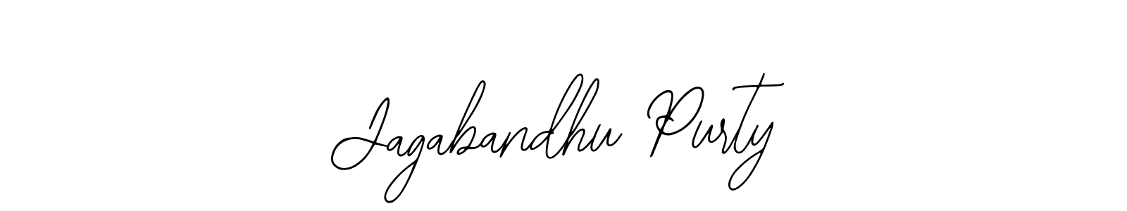 How to Draw Jagabandhu Purty signature style? Bearetta-2O07w is a latest design signature styles for name Jagabandhu Purty. Jagabandhu Purty signature style 12 images and pictures png