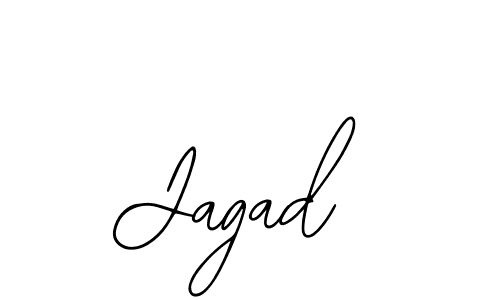 How to make Jagad name signature. Use Bearetta-2O07w style for creating short signs online. This is the latest handwritten sign. Jagad signature style 12 images and pictures png