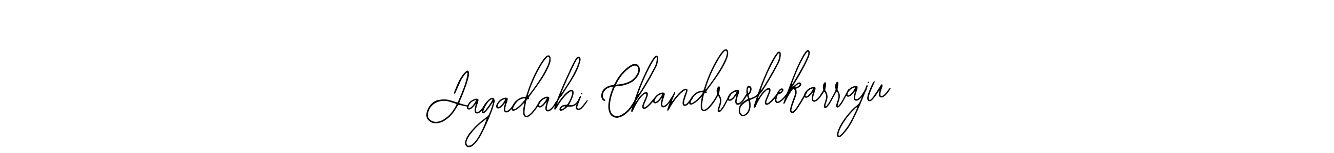 Also You can easily find your signature by using the search form. We will create Jagadabi Chandrashekarraju name handwritten signature images for you free of cost using Bearetta-2O07w sign style. Jagadabi Chandrashekarraju signature style 12 images and pictures png