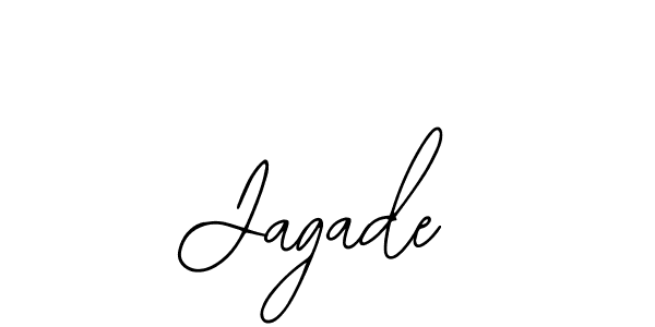 Design your own signature with our free online signature maker. With this signature software, you can create a handwritten (Bearetta-2O07w) signature for name Jagade. Jagade signature style 12 images and pictures png