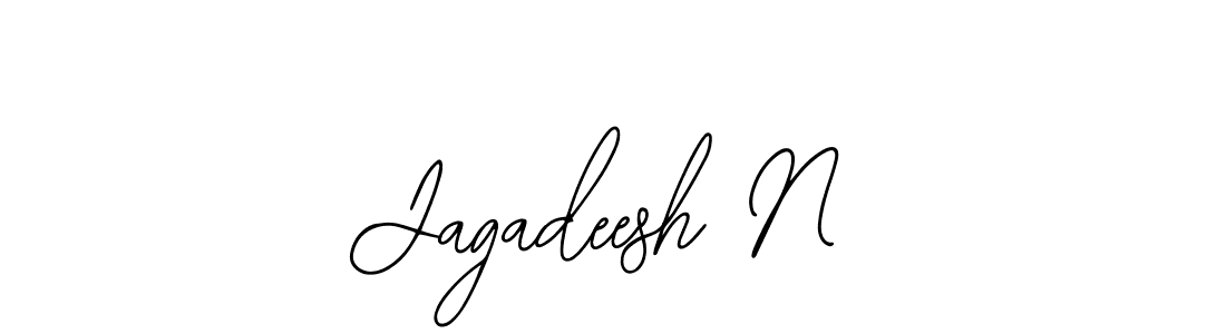 Make a beautiful signature design for name Jagadeesh N. Use this online signature maker to create a handwritten signature for free. Jagadeesh N signature style 12 images and pictures png