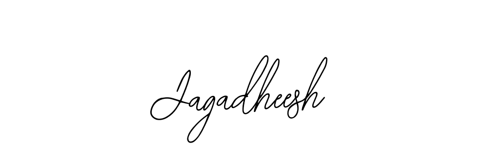 How to make Jagadheesh name signature. Use Bearetta-2O07w style for creating short signs online. This is the latest handwritten sign. Jagadheesh signature style 12 images and pictures png