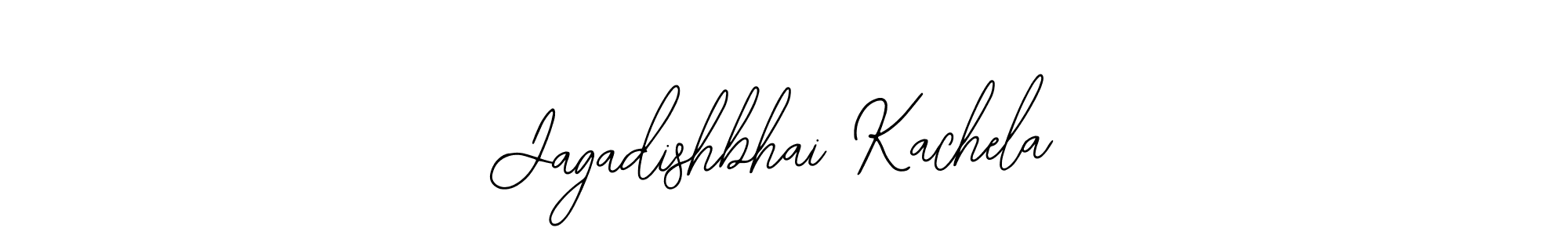 Similarly Bearetta-2O07w is the best handwritten signature design. Signature creator online .You can use it as an online autograph creator for name Jagadishbhai Kachela. Jagadishbhai Kachela signature style 12 images and pictures png