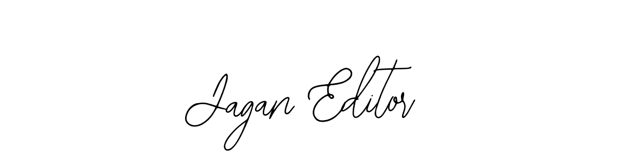 How to make Jagan Editor signature? Bearetta-2O07w is a professional autograph style. Create handwritten signature for Jagan Editor name. Jagan Editor signature style 12 images and pictures png