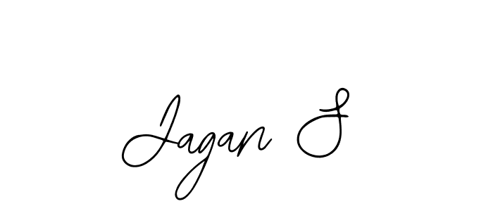 You should practise on your own different ways (Bearetta-2O07w) to write your name (Jagan S) in signature. don't let someone else do it for you. Jagan S signature style 12 images and pictures png