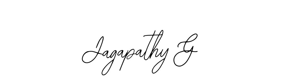 Bearetta-2O07w is a professional signature style that is perfect for those who want to add a touch of class to their signature. It is also a great choice for those who want to make their signature more unique. Get Jagapathy G name to fancy signature for free. Jagapathy G signature style 12 images and pictures png