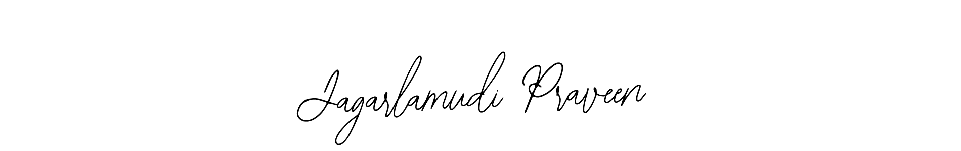 Design your own signature with our free online signature maker. With this signature software, you can create a handwritten (Bearetta-2O07w) signature for name Jagarlamudi Praveen. Jagarlamudi Praveen signature style 12 images and pictures png