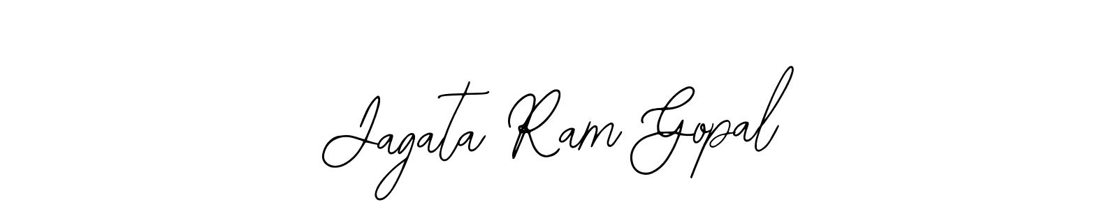 Design your own signature with our free online signature maker. With this signature software, you can create a handwritten (Bearetta-2O07w) signature for name Jagata Ram Gopal. Jagata Ram Gopal signature style 12 images and pictures png