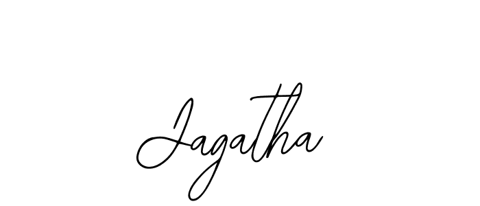 Similarly Bearetta-2O07w is the best handwritten signature design. Signature creator online .You can use it as an online autograph creator for name Jagatha. Jagatha signature style 12 images and pictures png