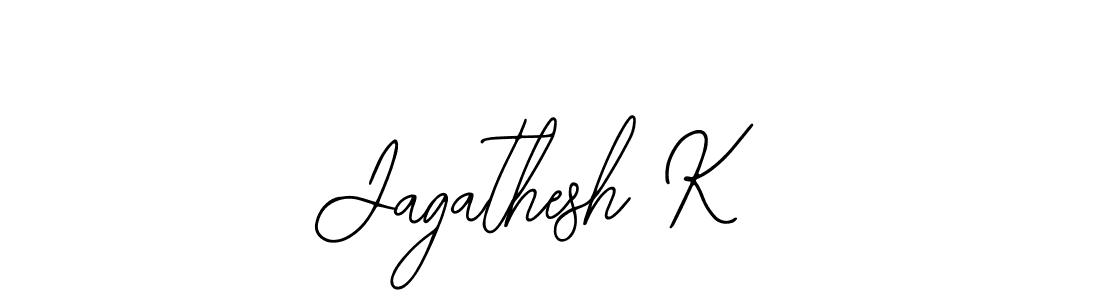 It looks lik you need a new signature style for name Jagathesh K. Design unique handwritten (Bearetta-2O07w) signature with our free signature maker in just a few clicks. Jagathesh K signature style 12 images and pictures png