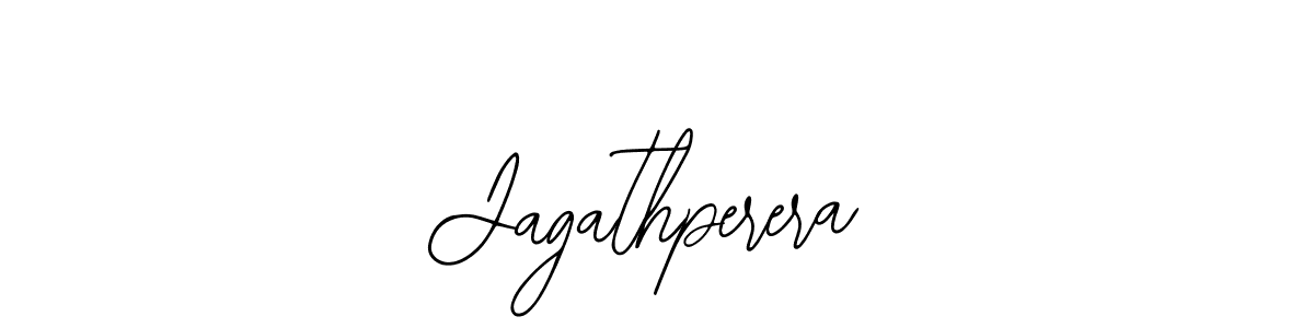 Use a signature maker to create a handwritten signature online. With this signature software, you can design (Bearetta-2O07w) your own signature for name Jagathperera. Jagathperera signature style 12 images and pictures png