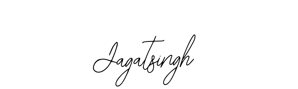 You should practise on your own different ways (Bearetta-2O07w) to write your name (Jagatsingh) in signature. don't let someone else do it for you. Jagatsingh signature style 12 images and pictures png