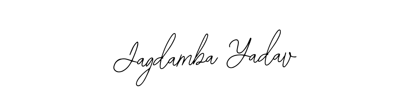 Also we have Jagdamba Yadav name is the best signature style. Create professional handwritten signature collection using Bearetta-2O07w autograph style. Jagdamba Yadav signature style 12 images and pictures png