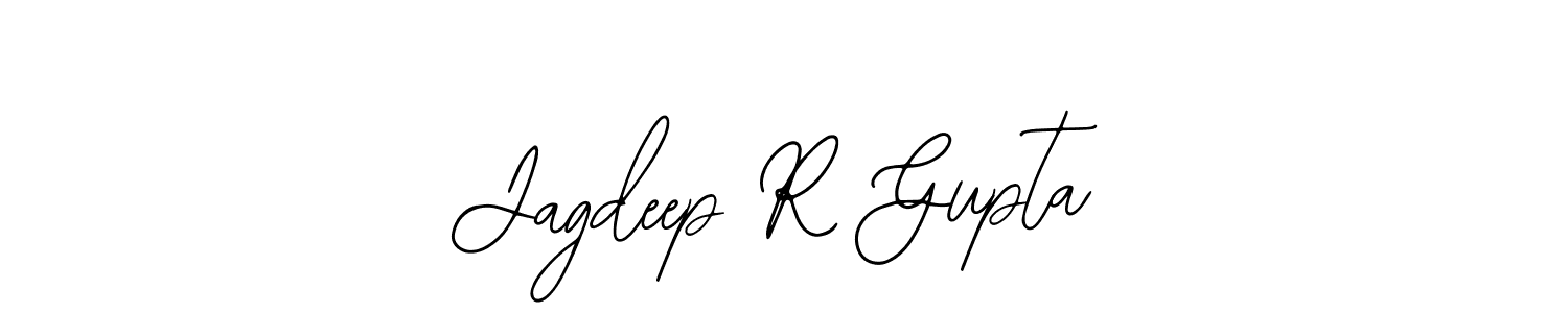 Bearetta-2O07w is a professional signature style that is perfect for those who want to add a touch of class to their signature. It is also a great choice for those who want to make their signature more unique. Get Jagdeep R Gupta name to fancy signature for free. Jagdeep R Gupta signature style 12 images and pictures png