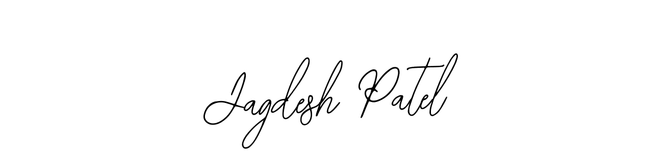 Bearetta-2O07w is a professional signature style that is perfect for those who want to add a touch of class to their signature. It is also a great choice for those who want to make their signature more unique. Get Jagdesh Patel name to fancy signature for free. Jagdesh Patel signature style 12 images and pictures png