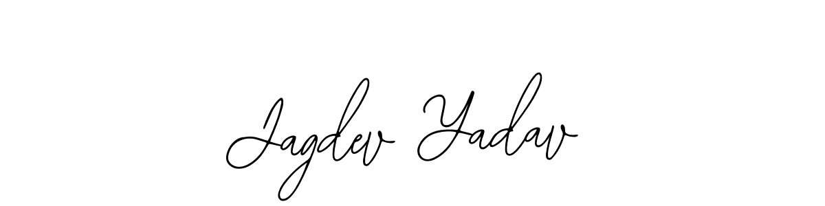 Also we have Jagdev Yadav name is the best signature style. Create professional handwritten signature collection using Bearetta-2O07w autograph style. Jagdev Yadav signature style 12 images and pictures png