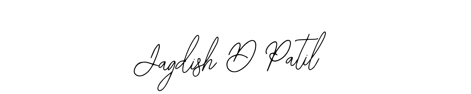 Use a signature maker to create a handwritten signature online. With this signature software, you can design (Bearetta-2O07w) your own signature for name Jagdish D Patil. Jagdish D Patil signature style 12 images and pictures png