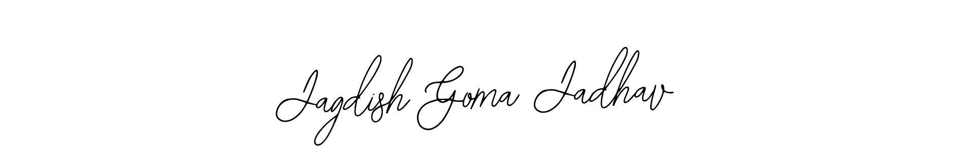 if you are searching for the best signature style for your name Jagdish Goma Jadhav. so please give up your signature search. here we have designed multiple signature styles  using Bearetta-2O07w. Jagdish Goma Jadhav signature style 12 images and pictures png