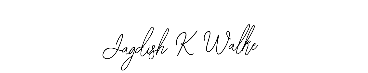 if you are searching for the best signature style for your name Jagdish K Walke. so please give up your signature search. here we have designed multiple signature styles  using Bearetta-2O07w. Jagdish K Walke signature style 12 images and pictures png