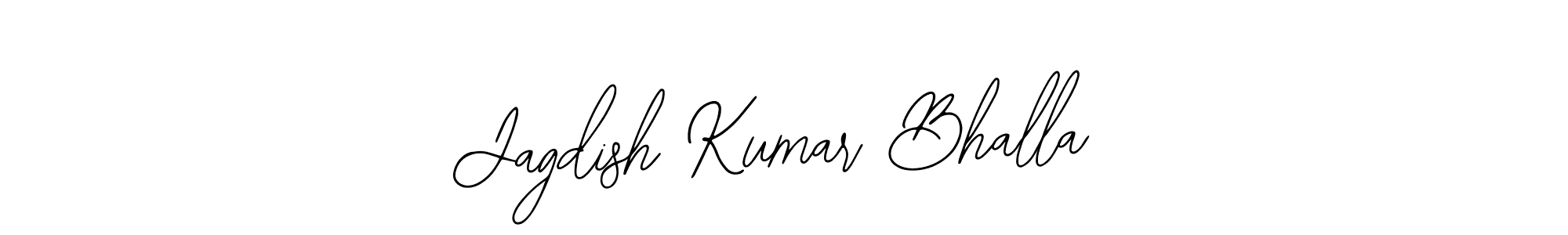 Create a beautiful signature design for name Jagdish Kumar Bhalla. With this signature (Bearetta-2O07w) fonts, you can make a handwritten signature for free. Jagdish Kumar Bhalla signature style 12 images and pictures png