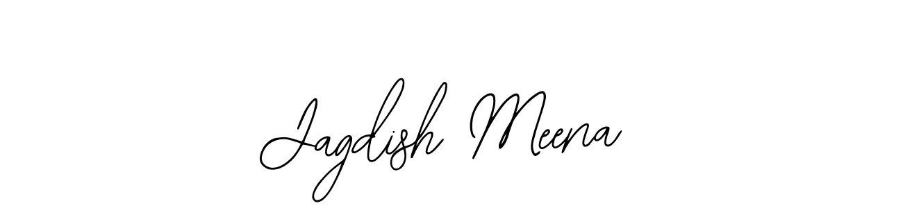 Use a signature maker to create a handwritten signature online. With this signature software, you can design (Bearetta-2O07w) your own signature for name Jagdish Meena. Jagdish Meena signature style 12 images and pictures png