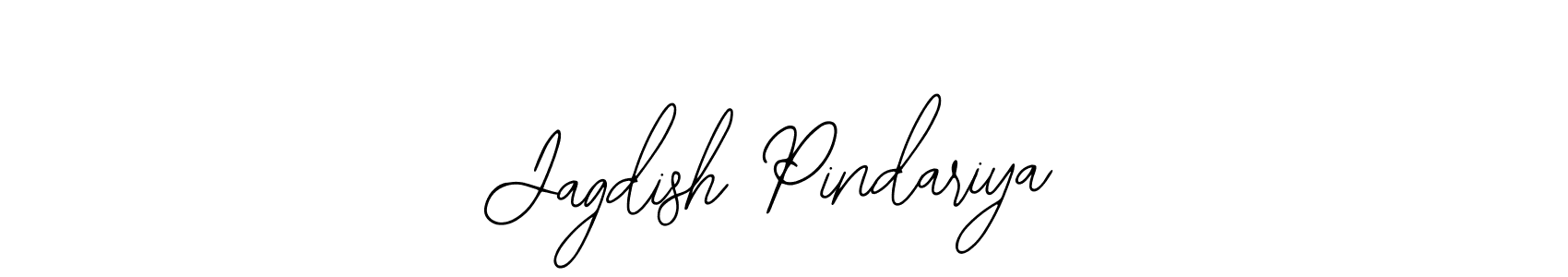 How to make Jagdish Pindariya name signature. Use Bearetta-2O07w style for creating short signs online. This is the latest handwritten sign. Jagdish Pindariya signature style 12 images and pictures png