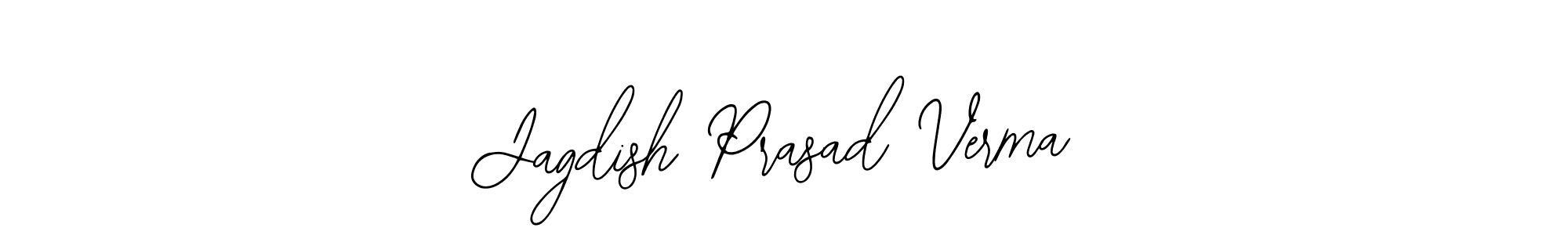 Design your own signature with our free online signature maker. With this signature software, you can create a handwritten (Bearetta-2O07w) signature for name Jagdish Prasad Verma. Jagdish Prasad Verma signature style 12 images and pictures png