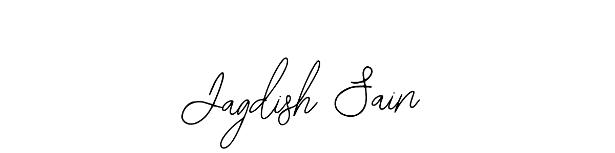 Use a signature maker to create a handwritten signature online. With this signature software, you can design (Bearetta-2O07w) your own signature for name Jagdish Sain. Jagdish Sain signature style 12 images and pictures png