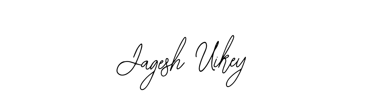 Jagesh Uikey stylish signature style. Best Handwritten Sign (Bearetta-2O07w) for my name. Handwritten Signature Collection Ideas for my name Jagesh Uikey. Jagesh Uikey signature style 12 images and pictures png