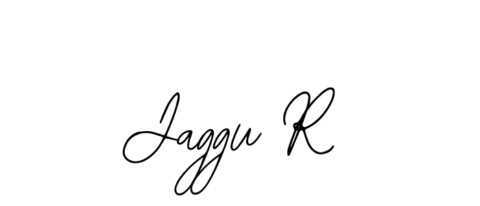 if you are searching for the best signature style for your name Jaggu R. so please give up your signature search. here we have designed multiple signature styles  using Bearetta-2O07w. Jaggu R signature style 12 images and pictures png