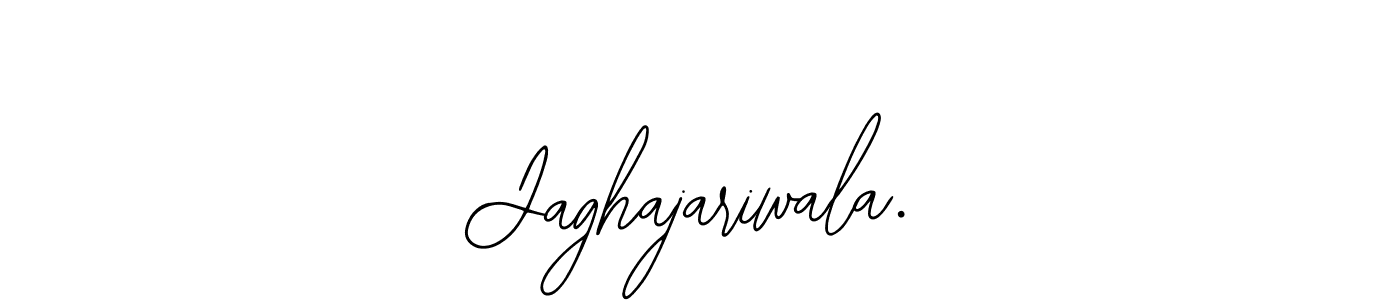 Design your own signature with our free online signature maker. With this signature software, you can create a handwritten (Bearetta-2O07w) signature for name Jaghajariwala.. Jaghajariwala. signature style 12 images and pictures png