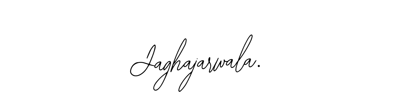 How to make Jaghajarwala. name signature. Use Bearetta-2O07w style for creating short signs online. This is the latest handwritten sign. Jaghajarwala. signature style 12 images and pictures png