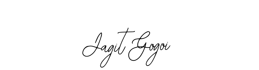 Design your own signature with our free online signature maker. With this signature software, you can create a handwritten (Bearetta-2O07w) signature for name Jagit Gogoi. Jagit Gogoi signature style 12 images and pictures png