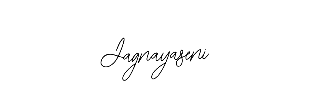 Use a signature maker to create a handwritten signature online. With this signature software, you can design (Bearetta-2O07w) your own signature for name Jagnayaseni. Jagnayaseni signature style 12 images and pictures png