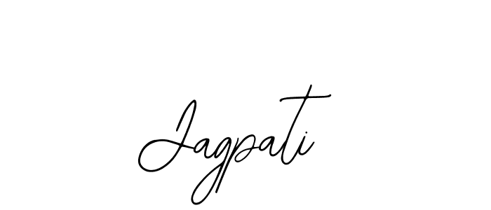 Use a signature maker to create a handwritten signature online. With this signature software, you can design (Bearetta-2O07w) your own signature for name Jagpati. Jagpati signature style 12 images and pictures png